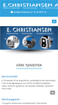 Mobile Screenshot of christiansen.no