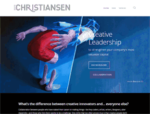 Tablet Screenshot of christiansen.com